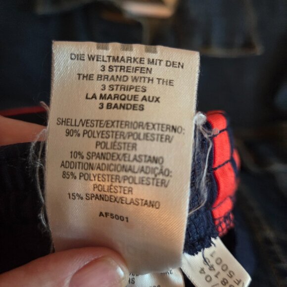 Mens Adidas Large track pants, Blue and Orange. - Picture 7 of 10